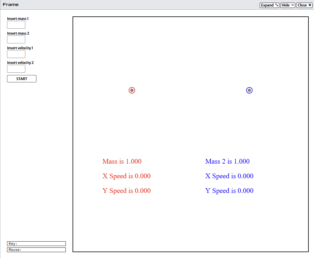 2D Collision Simulation